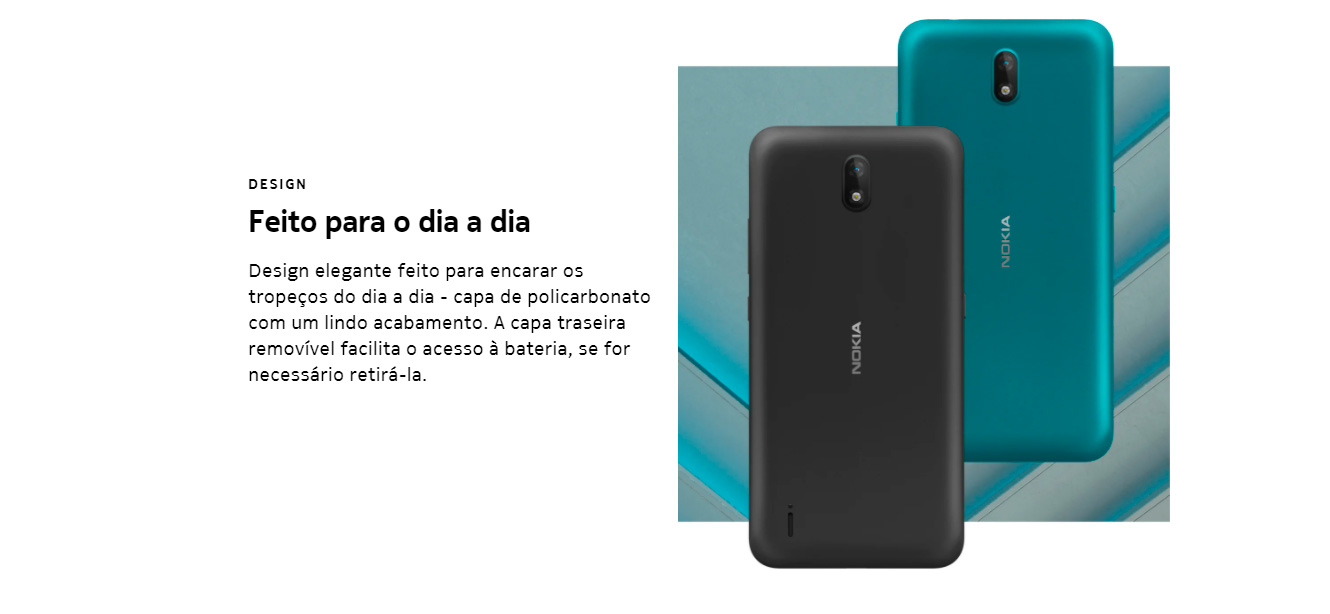 Smartphone Nokia C2 32GB 1GB RAM Tela de 5,7